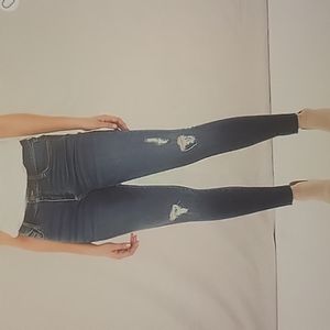 A.n.a tall womens Destructed jeans